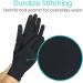 Copper Arthritis Gloves for Carpal Tunnel and Joint Pain Relief - Full Hand Compression Touchscreen Finger - Flexible Wrist and Thumb Support - Men and Women - Black Large - Buy Online on GoSupps.com