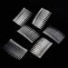 Pangda 10-Piece Clear Hair Combs - Bridal Wedding Veil Combs for Women - Fine Hair Styling Accessories - Buy Online on GoSupps.com