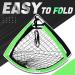 Kunup Kids Soccer Goals Set - 2 Portable 6x4FT Nets with Carrying Bag | Outdoor Indoor Backyard Soccer Practice - Buy Online on GoSupps.com