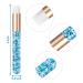 Kirecoo 17 PCS Lash Shampoo Brushes for Eyelash Extensions - Glitter Crystal Cleansing Brushes for Deep Cleaning - Pink+Blue+Gold+Green - Buy Online on GoSupps.com