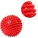 Buy SPRINGOS Hedgehog Ball Massage Ball with Knobs - 8.5 cm Hard Red for Relieving Muscle Tension | International Shipping Available - Buy Online on GoSupps.com