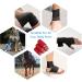 Buy Legal Self-Adhesive Bandage 10cm x 4.5m - 6 Rolls Cohesive First Aid Wrap for Dogs & Sports - Elastic Bandage for Wrist & Feet - Red - Buy Online on GoSupps.com