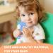 Baby Boy Toys - Baby Molar Teether Teething Toys 0-6 Months 6-12 - Soothe Babies Sore Gums Chew Toys - BPA Free Silicone - 4 Pack - Buy Online on GoSupps.com