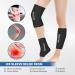 Freeze Sleeve Ice Pack for Elbow & Knee - Reusable Flexible Gel Wrap for Hot & Cold Therapy - Pain Relief for Tendonitis, Tennis Elbow, Arms, Thighs, Calves - Black - Buy Online on GoSupps.com