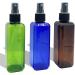 KKONHII 3Pcs Transparent Square Plastic Cosmetics Spray Bottles - 3oz Fine Mist Face Spray, DIY Homemade, Easy Carry - 100ml - Buy Online on GoSupps.com