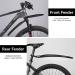 ROCKBROS Adjustable Bike Fender Set | Front Rear MTB Mud Guards for Cycling | Splash Guard for Mountain, Road & City Bikes - Buy Online on GoSupps.com