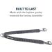 RUFFWEAR Double Track Coupler: Tangle-Free Walking Two Dogs Lead - Granite Grey - Buy Online on GoSupps.com