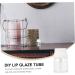INOOMP 20 pi ces Lot de Tubes Gloss Transparent Miniatures avec Bouchon Blanc Contenants Vides pour L vres et Soin L vres Rechargeables Design Bouteille Portable et L ger Applicateur - Buy Online on GoSupps.com