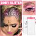 Buy Pink Body Glitter Stick - Holographic Shimmer Gel for Adults & Kids | Chunky Sequins Face Makeup - Buy Online on GoSupps.com