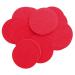 Playfully Ever After 4 Inch Red 15pc Felt Circle Stickers