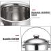 Chamber Pot with Lid 3.3L Stainless Steel Bedside Commode Bucket Potable Spittoon Metal Bedpan Urine Pots for Kids Adults Elder Patient Home Camping Car Travel - Buy Online on GoSupps.com