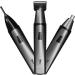 Perry Ellis Rechargeable Ear & Nose Hair Trimmer for Men | 3 Detachable Heads for Grooming | Mens Grooming Kit & Detailer - Buy Online on GoSupps.com