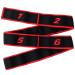 Quelcc Yoga Strap Yoga Stretching Band Yoga Stretch Strap with 8 Loops Yoga Strap for Yoga Leg Training Fitness Pilates (Red)
