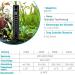 AQQA Adjustable Digital Aquarium Heater 100-500W with LED Display & External Temp Control - Ideal for Beds Turtles & More - Buy Online on GoSupps.com