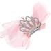 FRCOLOR Girl Hair Accessories bow pin bow clips bows for girls princess crown clip bows clips girl party crown cute birthday pink crown princess crown child Mesh rhinestones crown - Buy Online on GoSupps.com