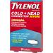 Tylenol Cold + Head Congestion Severe Caplets - 24 ct - Fever, Pain & Congestion Relief - Buy Online on GoSupps.com