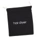 LALADEFIEE Hair Dryer Storage Bag Hair Dryer Storage Pouch Hair Dryer Drawstring Pouch Hotel Hair Dryer Bag Hair Dryer Drawstring Bag Hair Dryer Travel Bag Storage Organizer Hotel Storage Bag 33.00X30.00X0.50CM Black