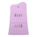 Nail Drill Bit Storage Bag Nail Polishing Bits Pouch Organizer Nail Bits Organizer Portable PU Leather for Home Salon