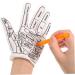 Acupressure Gloves Set with Reflex Zone Diagrams & Acupuncture Pen - Natural Massage Tools for Pain Relief - Buy Online on GoSupps.com