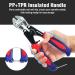 WORKPRO Mini Bolt Cutter 8-inch/210mm Cr-V Wire Cable Cutter Spring Snips Clippers with Soft Anti-Slip Handle - Buy Online on GoSupps.com
