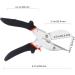 FLORA GUARD Miter Shears Multi Angle Trim Cutter Gasket Shear for Cutting Soft Wood Plastic PVC and More Including 2 Spare Blades (JDJ-3) - Buy Online on GoSupps.com