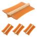 Lot de 4 Peignes Moustache et Toilettage Double Face en Plastique Beige Peigne Fin Antipelliculaire pour liminer Pellicules et Poils Morts Outil Polyvalent pour Soins