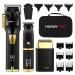 Hair Clippers Zero Gapped Hair Trimmer Set & Foil Shaver for Men Men Professional Cordless Rechargeable Beard Trimmer Barber Hair Cutting Kit with LED Display Gifts for Men