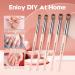 Premium Size 10 Acrylic Brush for Nail Art - Perfect Nail Brush for Acrylic Powder & Acrylic Nails - #10 Pink - Buy Online on GoSupps.com