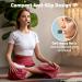 Portable Breathing Trainer - Adjustable Muscle Trainer Soft Silicone for Strengthen Breathing Exercise Compact Fitness & Training - White Glacier (New Upgrade - Buy Online on GoSupps.com