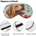 Light-Blocking Golden Retriever Sleep Mask - Comfortable Eye Cover for Women & Men | Perfect Gift for Mother's Day - Buy Online on GoSupps.com