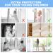 Vicloon Child Locking Sliding Door Locks - 2 Pack No Drill Safety Locks for Windows & Closets - Buy Online on GoSupps.com