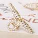 Shop Stylish Women's Metal Hair Clips - Large Slipproof Gripper with Pearls & Rhinestones | Perfect for Thick Hair - Buy Online on GoSupps.com