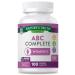 Multivitamin For Women | 100 Caplets | Non-GMO & Gluten Free | Adult ABC Complete Multivitamin | By Nature's Truth