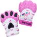 BabyNoms Teething Mitten - Original Safe Silicone Teething Paw for Self-Soothing Relief | Pink Teether - Buy Online on GoSupps.com