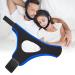Anti Snoring Chin Strap Upgrade Anti Snoring Devices Snore Reducing Snoring Solution Adjustable and Breathable Stop Snoring Head Band Chin Strap Breathing Aid for Men Women Better Sleep