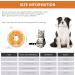 Buy Ieuumler Inflatable Hinge Dog Collar - Adjustable Comfortable Leak Protection for Post-Operation Care | EU004 Orange M | International Shipping Available - Buy Online on GoSupps.com
