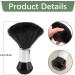 2 Piece Neck Brush Set Hairdresser Neck Brush Soft Barber Brush Hairdresser Brush for Cleaning Broken Hair on the Neck - Buy Online on GoSupps.com