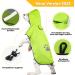Premium Reflective Dog Raincoat - Waterproof Adjustable Jacket for Small Medium & Large Dogs - Ideal for Rainy Walks | Game-l Green - Buy Online on GoSupps.com