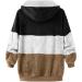 Hanxiulin Women's Oversized Winter Coat & Plush Hoodie Jacket - Breathable Warm & Elegant 5XL Khaki Hiking Jacket in Color Variants - Buy Online on GoSupps.com