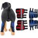 EVTSCAN 1 Pair Supportive Dog Leg Braces Reflective Designed Dog Front Leg Protector for Injury/Sprains/Instability/Anthritis(M-red) M Red - Buy Online on GoSupps.com