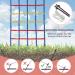 Cateam Climbing Net for Kids - 6.6 ft. Ninja Slackline Accessories with Ground Anchoring for Backyard Obstacle Course - Perfect for Backyard Playground - Buy Online on GoSupps.com