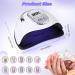 280W UV LED Nail Lamp for Fast Gel Nail Curing | 4 Timers, 66 Beads | Home and Salon Nail Polish Dryer - Buy Online on GoSupps.com