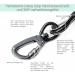 Durable 6m Dog Leash | Pet-in-case Rope for Dogs | PVC Coated Long Leash & Harness for Camping - Shop Now! - Buy Online on GoSupps.com