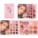 Eyeshadow Palette | 21 Colors Book Style Blush Makeup Kit - Full Face Makeup Palette - For Women Girls and Enthusiasts - Daily Use Wedding Party & - Buy Online on GoSupps.com