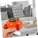 STOBAZA Persimmon Ruyi Jar Decor for Home Car Ornaments Organic Fruit Ceramics Snack Persimmon Fruit Office As Shown-1 8.8X7.8CM - Buy Online on GoSupps.com
