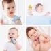 Chick Shape Baby Teething Toys | Food-Grade Silicone Teether for Soothing Pain Relief | Easy-to-Grip Baby Chew Toy (Dark Pink) - Buy Online on GoSupps.com