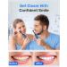 Rechargeable Tooth Polisher Kit - Teeth Whitening & Tartar Removal Tools for Home Use | Includes 3 Polish Pastes & 5 Brush Heads - Buy Online on GoSupps.com