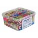 CAPTAIN PLAY | Retro Candy Party Box - 1kg of Childhood Memories | International Shipping Available - Buy Online on GoSupps.com