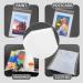 Somime 50 Pack Acid-Free Clear Sleeves for 8.5x11 Art Prints - 9x11 3/7 Bag Size - Perfect for Photos, Pictures, and Framing Mat Mattes - Buy Online on GoSupps.com