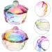 minkissy 10 Pcs Nail Cup Crystal Colored Glass Brush Washing Container Glass Nail Art Cup Nail Dish Nail Liquid Cup Nail Art Accessories Dish for Acrylic Nails Acrylic Nail Tools Shot Glass - Buy Online on GoSupps.com
